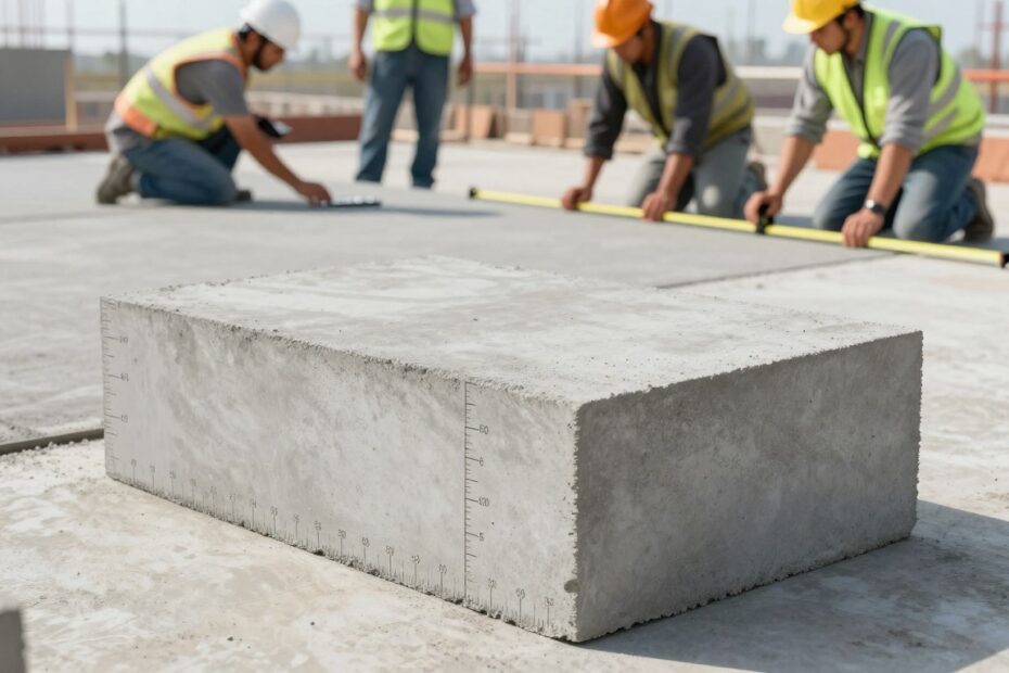 1 kubik betonu – ile to m²