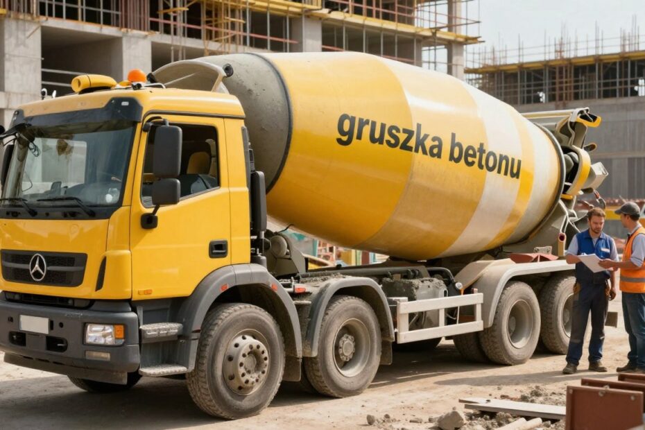 Gruszka betonu – ile m³