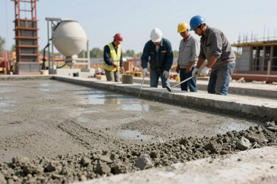 Ile wiąże beton