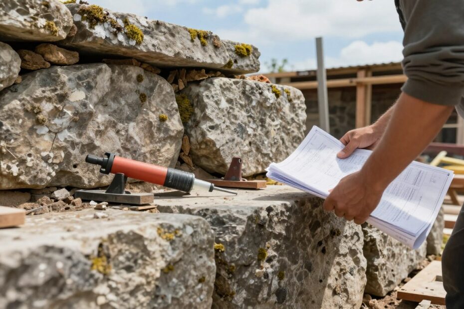 Jak wzmocnić stare fundamenty z kamienia