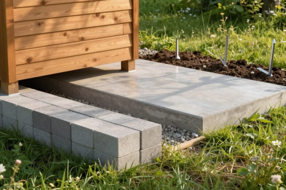 Jaki fundament pod domek letniskowy drewniany