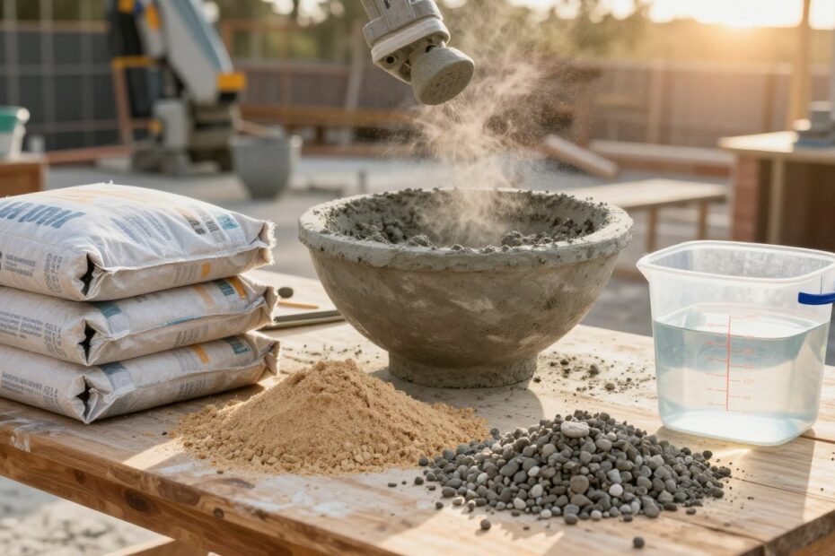 Jakie proporcje na beton